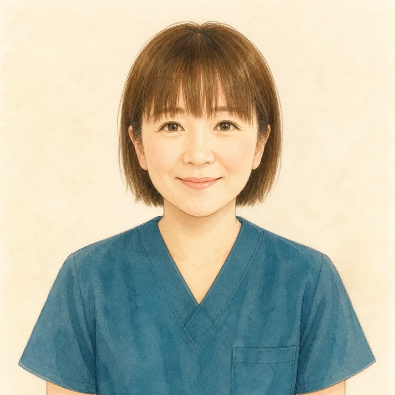 石切裕子のイラスト
